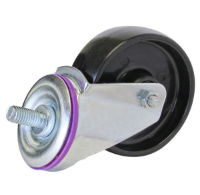 GoJak 4" Castor Assembly - Violet Ring (2nd Gen) (GJ6313/GJ5