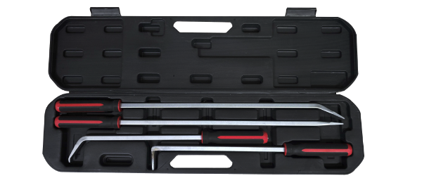 4 Pc Heavy Duty Pry Bar Set in BMC